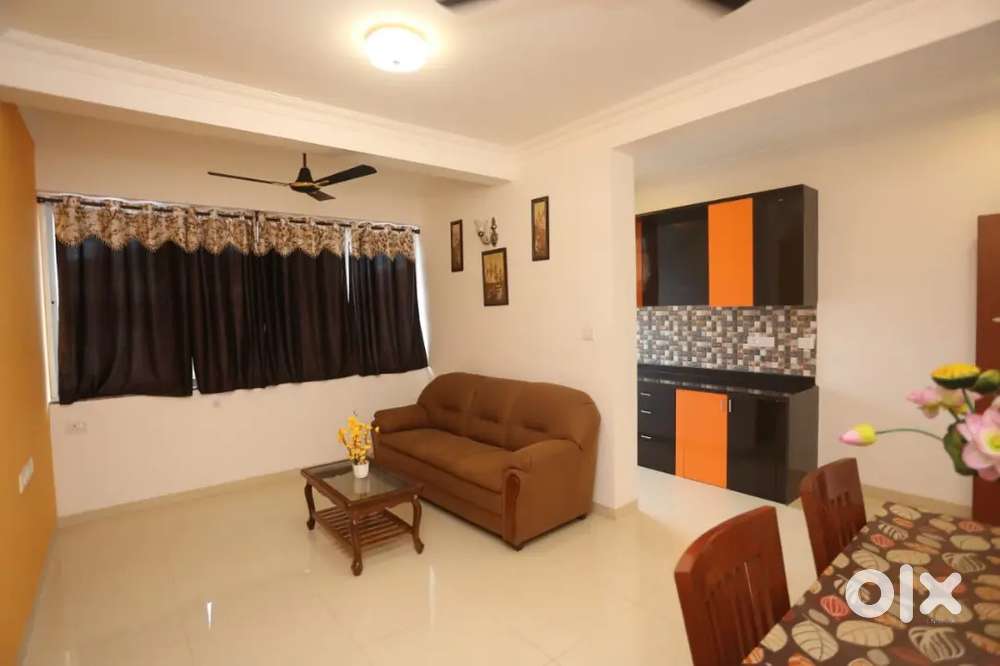  1BHK FULLY FURNISHED GATED WITH LIFT AND PARKING AT PORVORIM