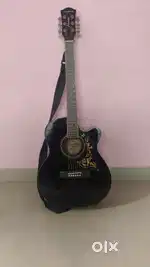 Kadence Frontier Guitar Black – Barely Used + Bag & Accessories