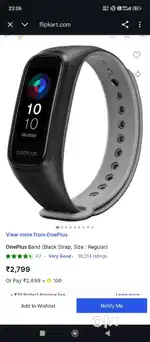 Newly launched OnePlus fitband with charger at LOW PRICE!!!