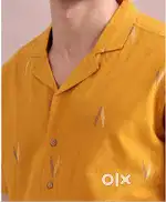 Brand New Filori Shirt - Mustard Color - S size. Fit for men