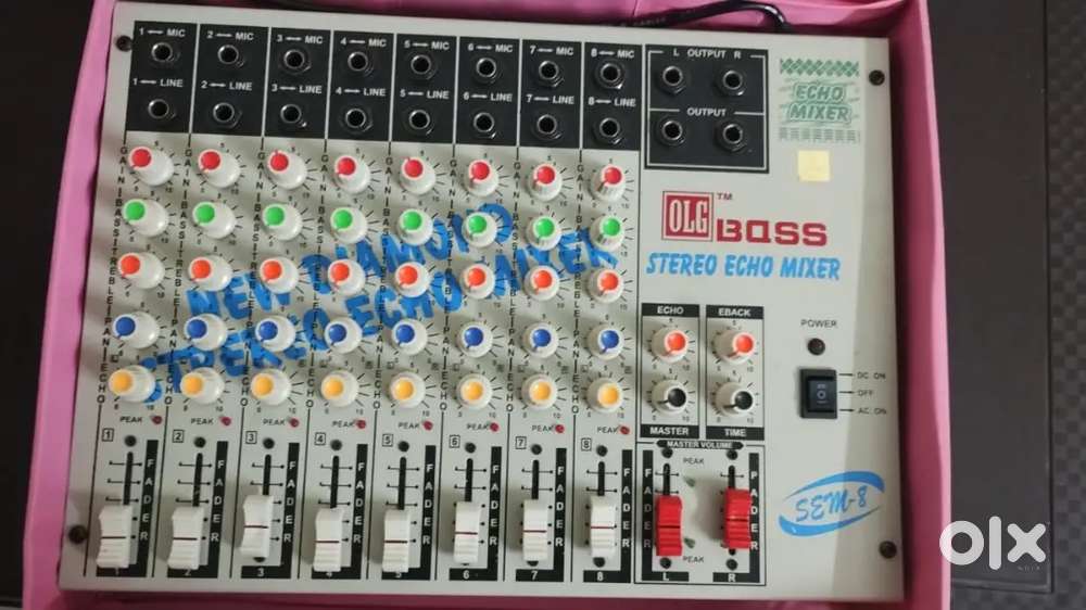Sound Mixer & cables for sound services