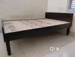 Wooden bed size 7 x 4 feet