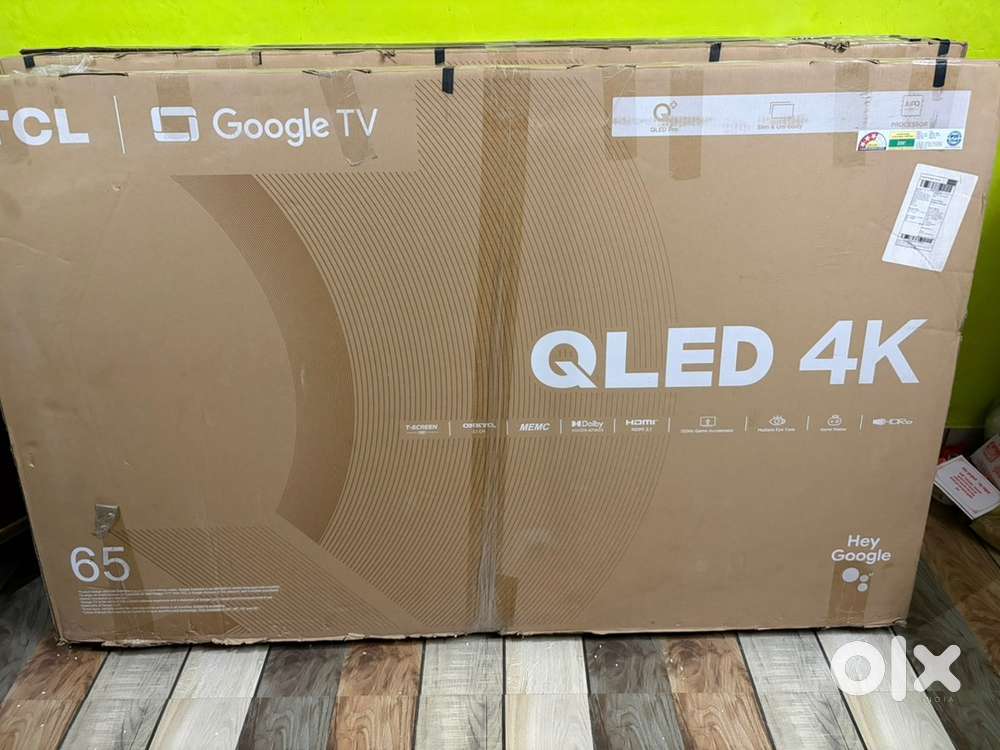  TCL 65” QLED 4K Smart TV – Premium Condition