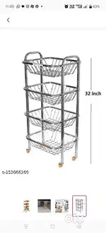 Racks for vegetable
