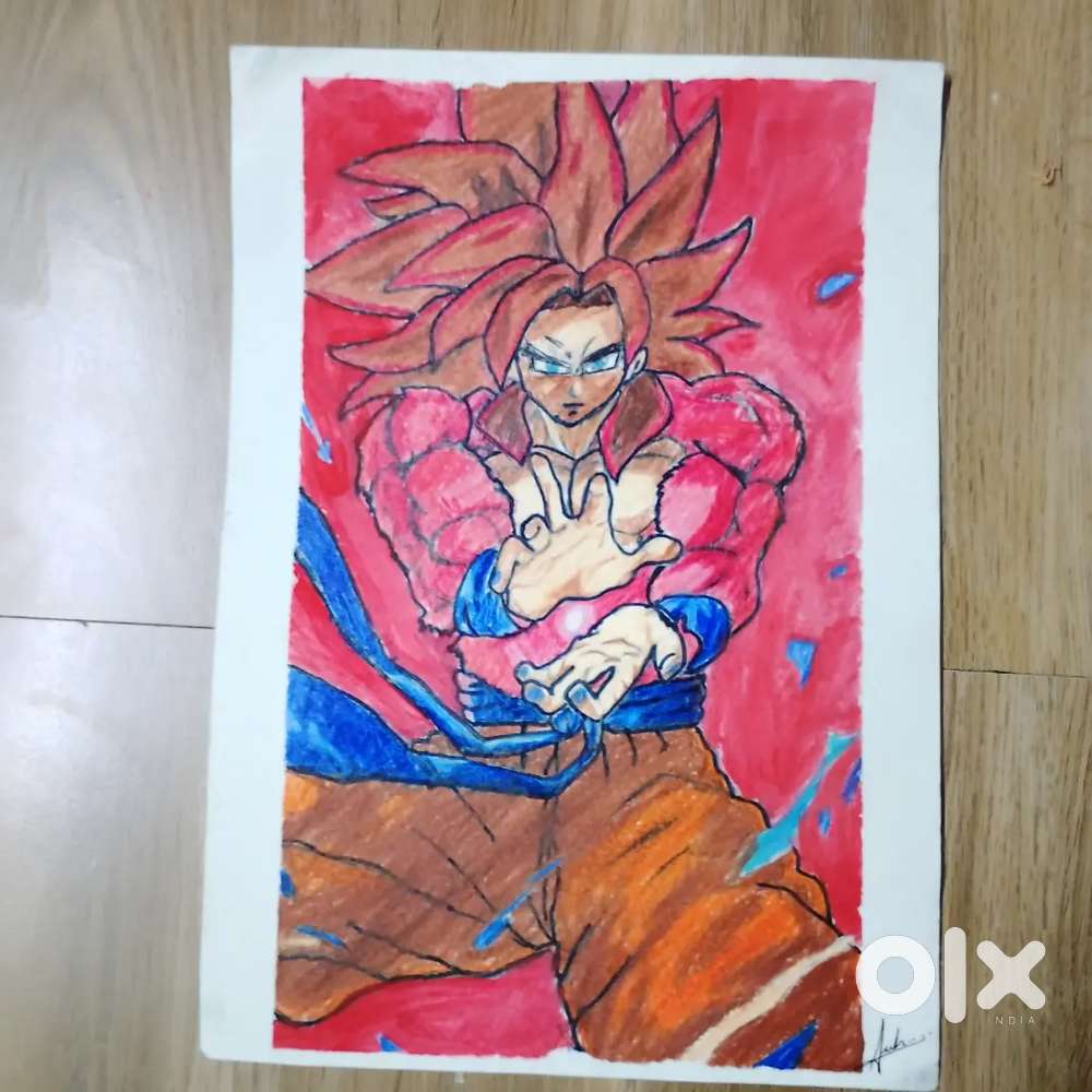 Anime Goku drawing