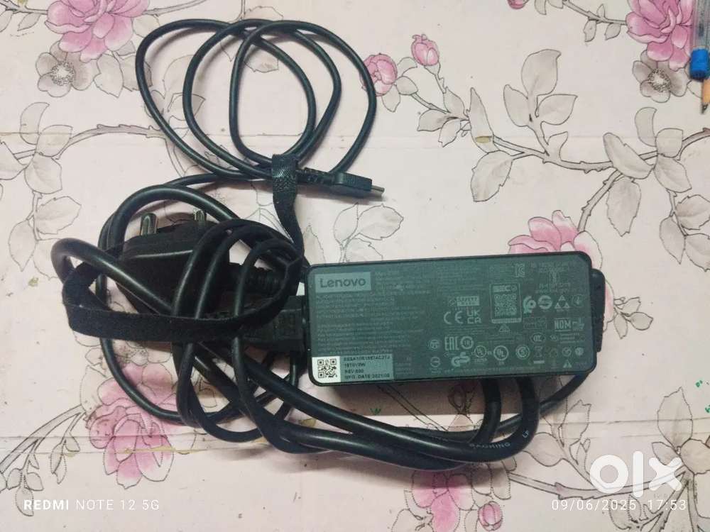 Lenovo 65 watt type-C charger