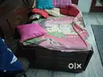 Storage bed cum sofa