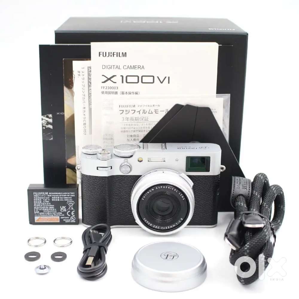 FUJIFILM X100VI 90th anniversary limited edition silver