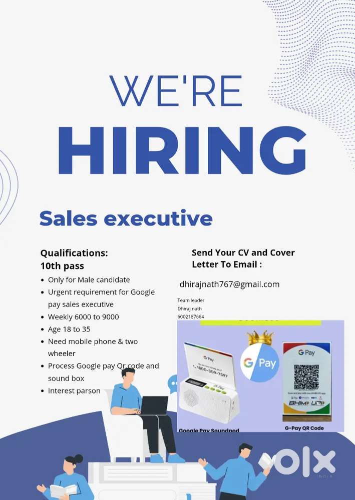 Google pay sales executive