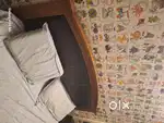 Queen bed with mattress