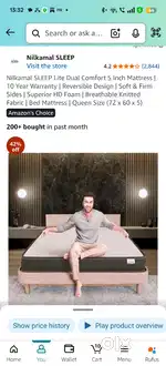 QUEEN SIZE MATTRESS -