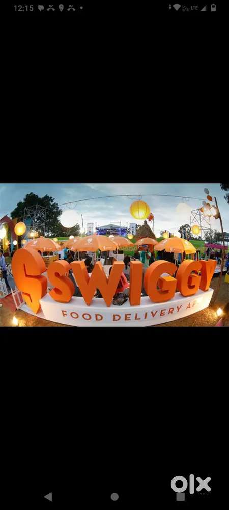 Hyderabad swiggy food and instamart delivery job