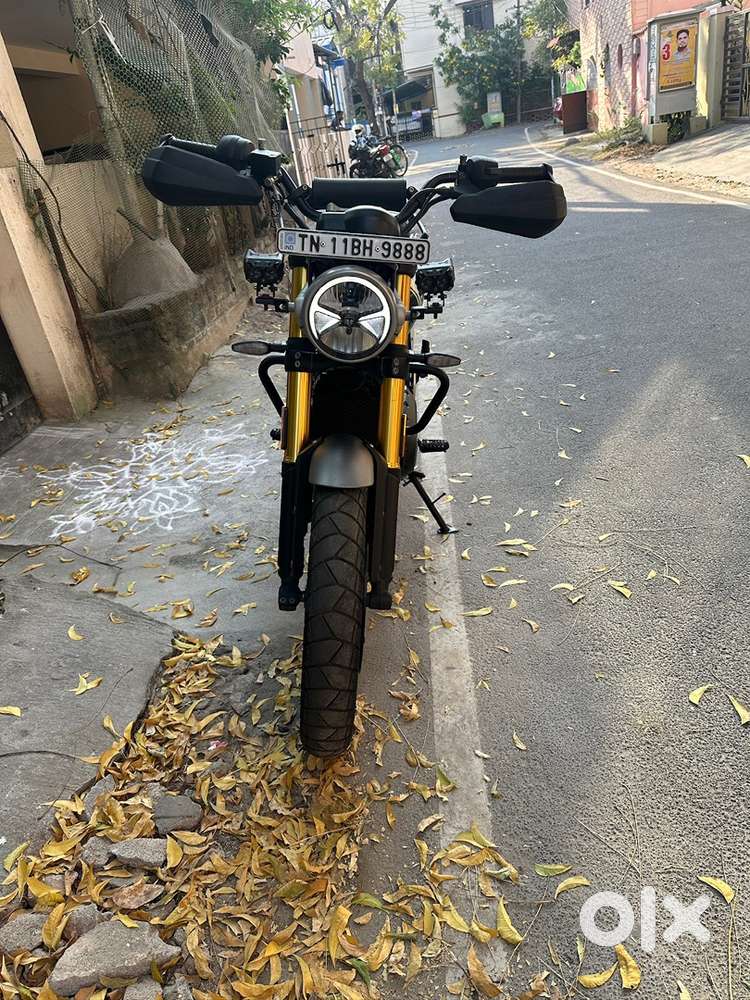Immaculate Triumph Scrambler 400 with Warranty & PPF