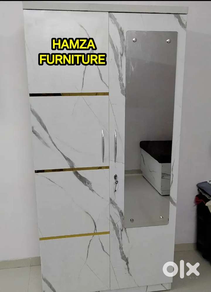 HAMZA FURNITURE NEW DESIGNER PARTICLE BOARD WOOD wardrobe
