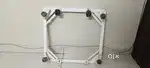 Washing machine stand height adjustable