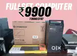 LENOVO FULLSET COMPUTER  CPU  MONITOR  WARRANTY 1 YEAR  GRAPHIC GB