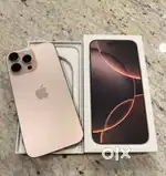 iPhone 16pro used too model , 100 % good condition, bill box available