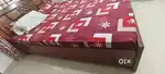 New Queen size box bed with mattress