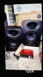 Powered activ Studio monitors eris 5 pair 2