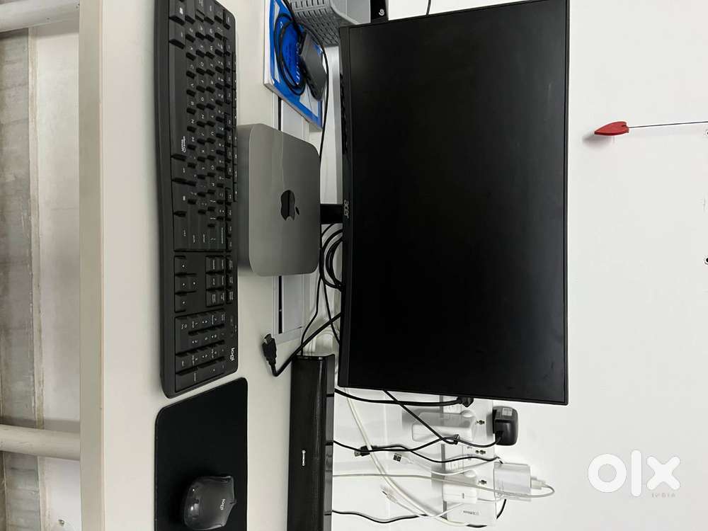 Apple Macmini M2 16GB Ram Acer Curve LED Silent Keyboard Mouse Speaker