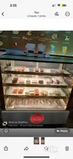 Cake and pastry A.C display unit