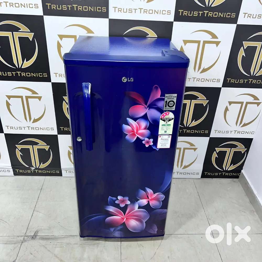 Lg smart inverter 190 liter single door fridge lite used with warranty