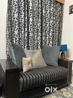 Stylish 2-Seater Sofa with Cushions”