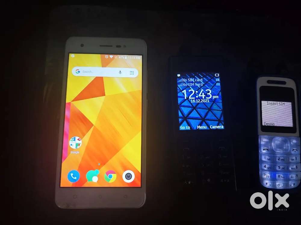 Keypad and android mobiles good condition for sale