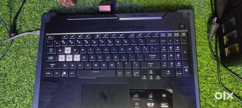 Asus tuf gaming laptop Keyboard with mouse pan panal
