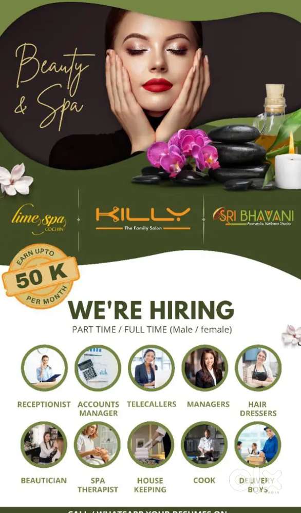 Need female therapist and billing all districts