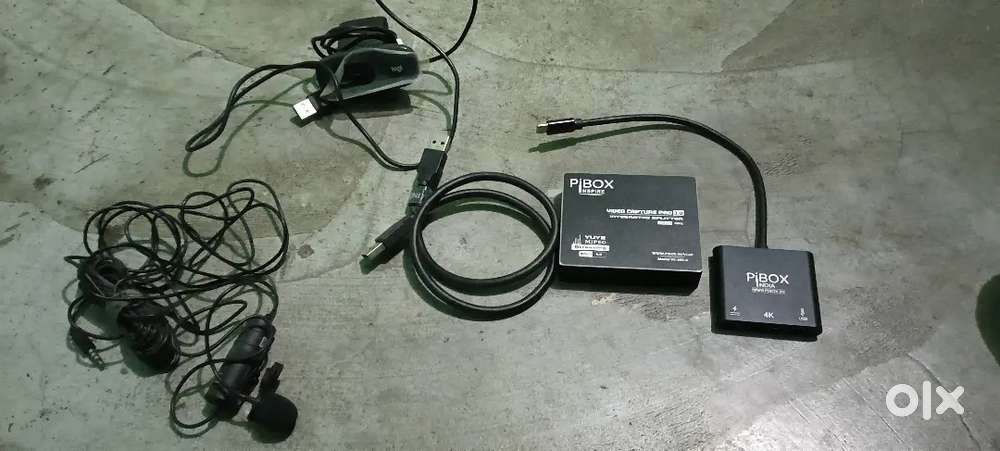 Logitech camera 720p and pibox video capture card 3.0