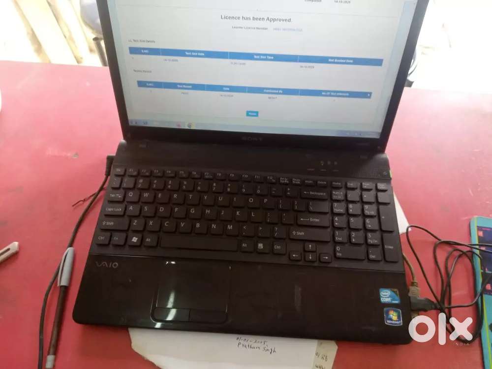 Sony VAIO laptop