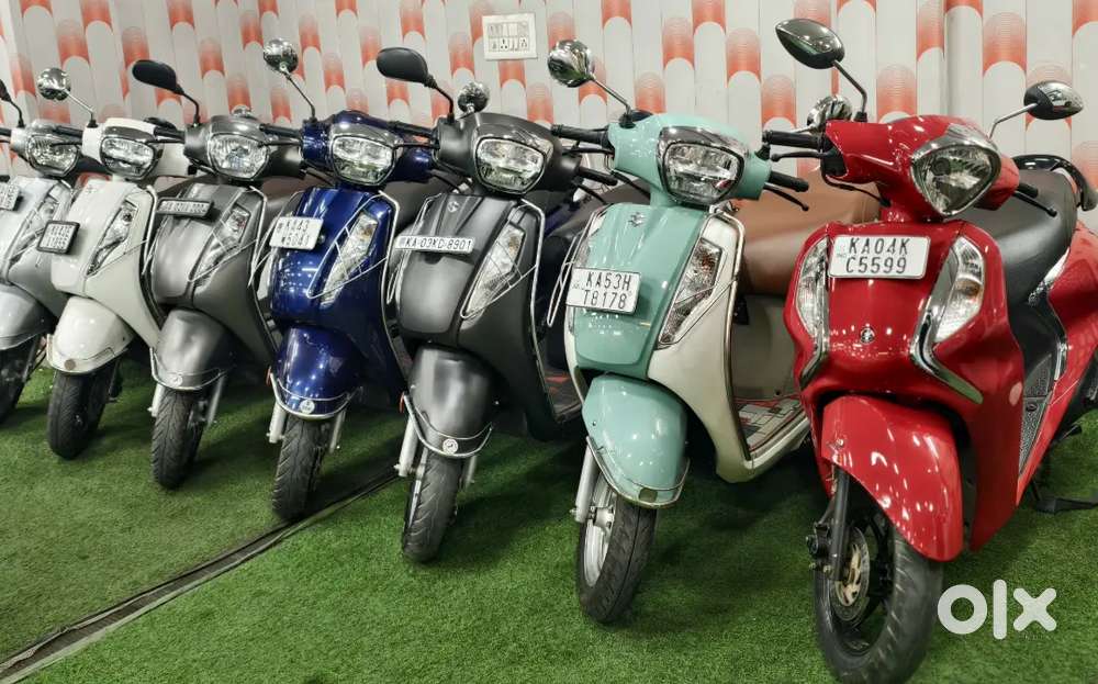Down payment :- 20000 Yamaha fascino 2020 model Emi/lone options