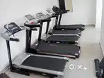 All gym equipments Exercise cycle or Treadmill