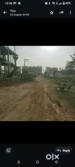 Open plot for sale