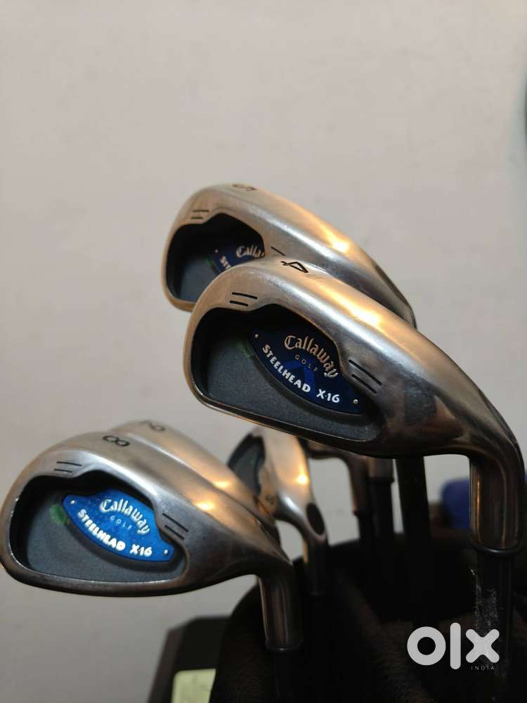 Callaway Steelhead X16 Graphite shaft irons, Awesome condition