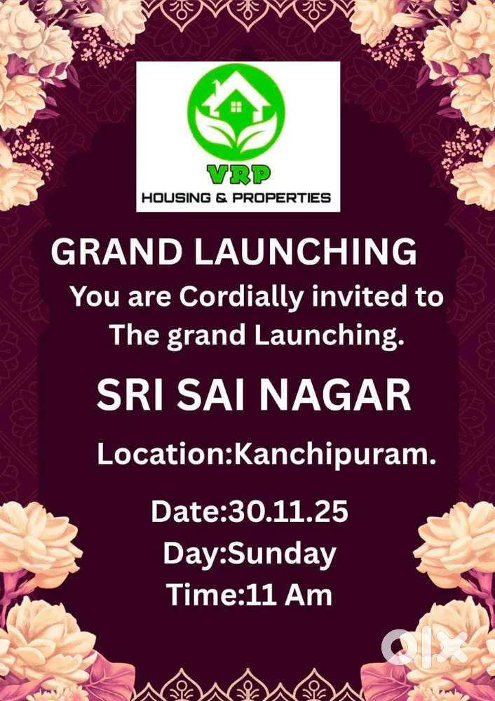 plots for sale near namandi tvs company