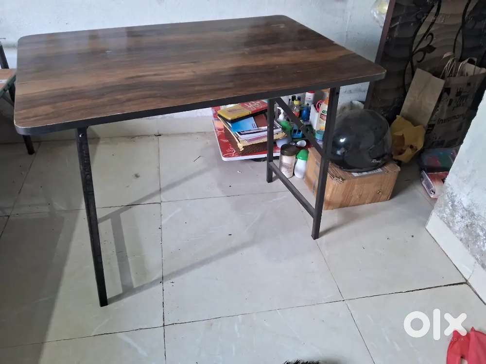 Folding bed+study table+study chair