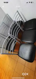3 office use chairs for sale.