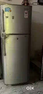 Samsung double door fridge and L G  semi washing machine 9.5 kgs