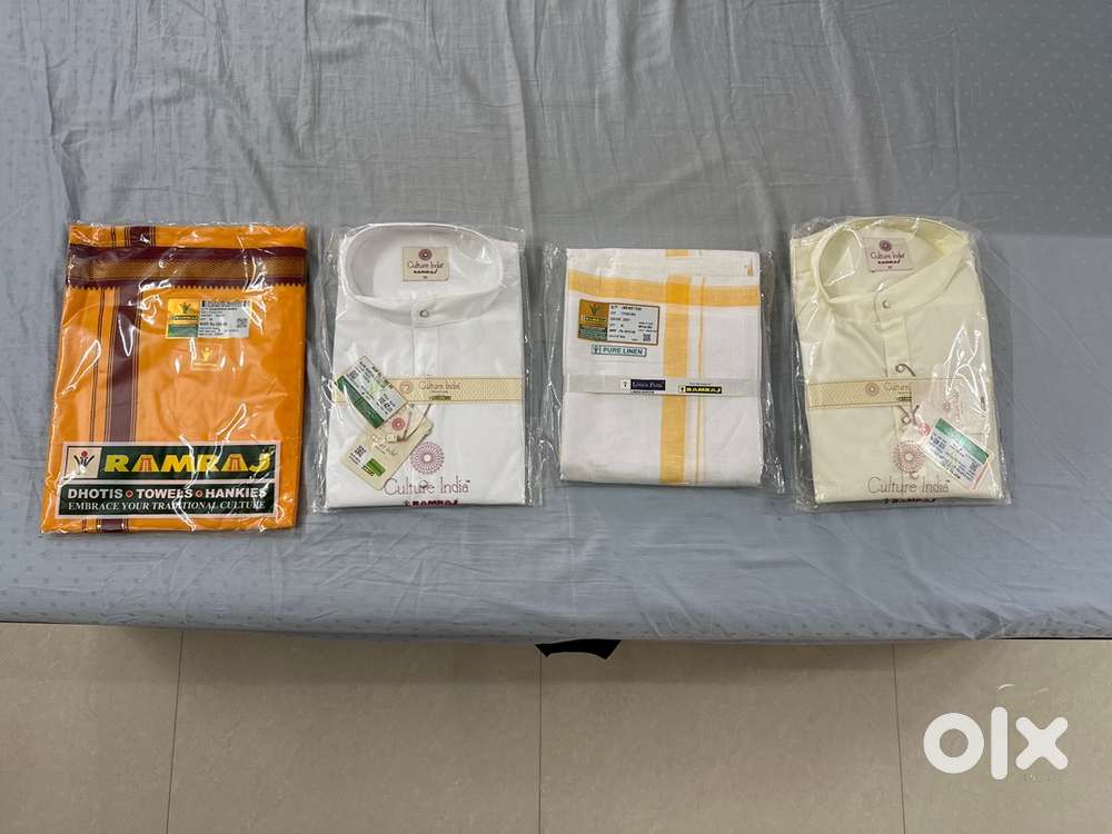 (Negotiable) Ramraj Premium Dhoti Kurta