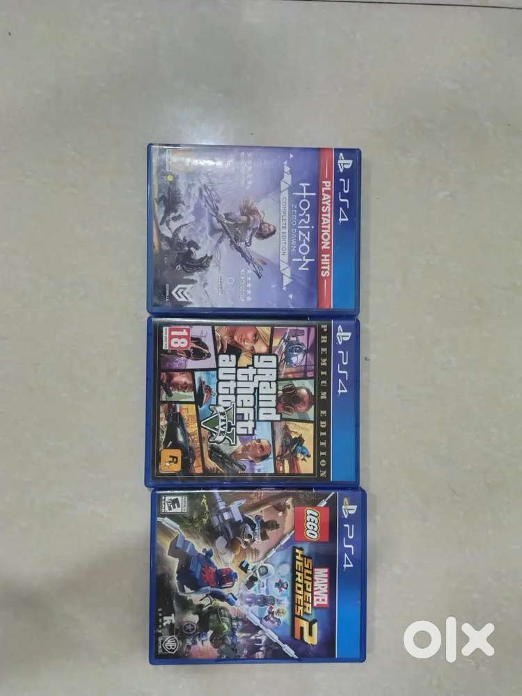 PS4 GAME CD'S