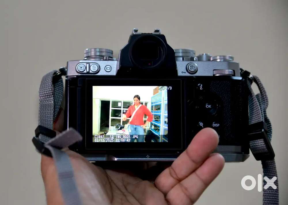 Nikon ZFc Silver less used mirrorless camera