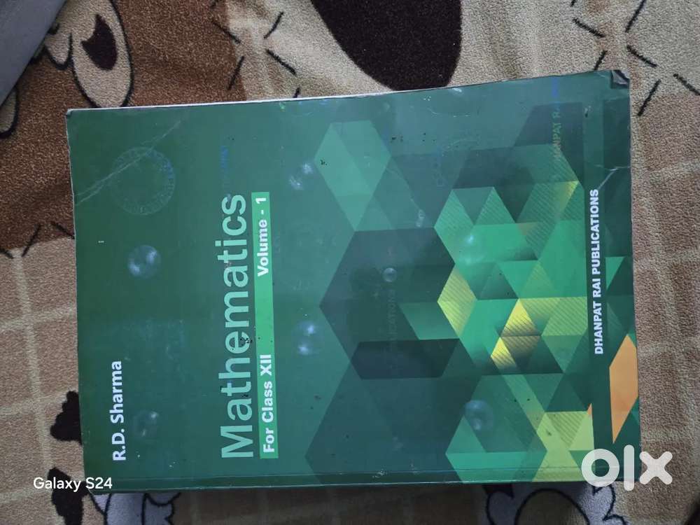 RD SHARMA CLASS 12 VOLUME 1 AND 2