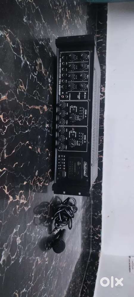 Amplifier with sound box