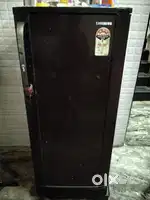 Refrigerator colour is dark brown and 5 years old