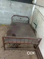 Double Steel Bed - Good Condition