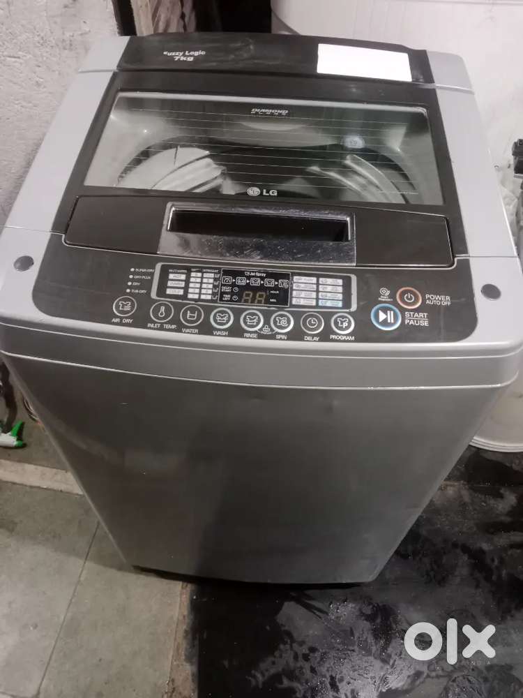 LG 7 KG FULLY AUTOMATIC MACHINE DIAMOND DRUM DIGITAL DISPLAY