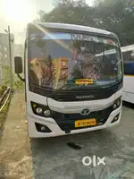 Tata 712 ac bus showroom condition 57000 km running with servicerecord