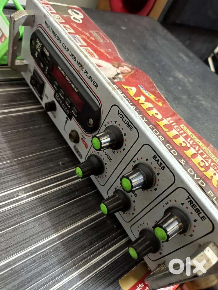 4440 amplifier blutooth/Fm/Aux support and Speaker